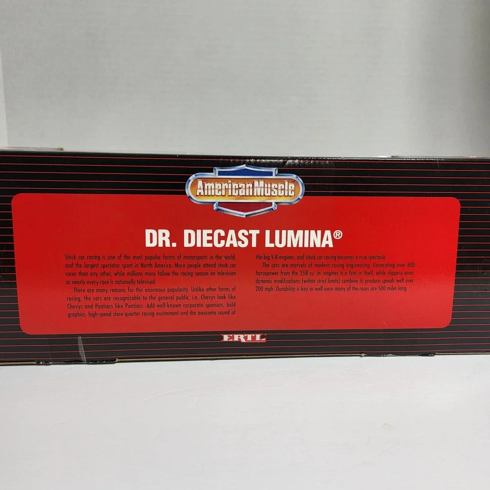 ERTL American Muscle 118 Scale Die Cast Dr Die Cast Lumina 16Collector's Edition
